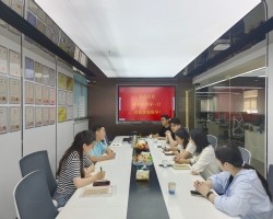 鼓楼区商务局领导莅临南京星空体育在线网址科技股份有限公司指导工作